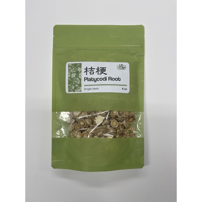 USTCM New Packaging Platycodi Root Jie Geng 桔梗 4 Oz