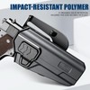GUN & FLOWER OWB Holster Fit 1911 Colt-Elite Force-Kimber-Springfield-RIA-S&W-Ruger-Taurus-Rock Island