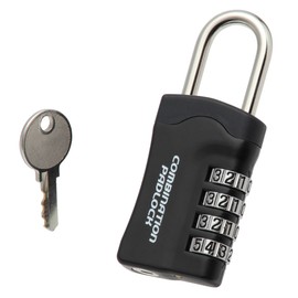 nomuratekku Dial Padlock with Reset Function padorokku RK as 4 Row Notebook (10,000) Very & Small Keys Same Key Type N – 1287