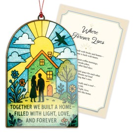 KINGDUHU New Home Gift – Acrylic Housewarming Keepsake for First-Time Homeowners, Couple, or Family – Home Sweet Home Ornament or Shelf Decor, Ideal Gift for Realtor Closing or Moving Day