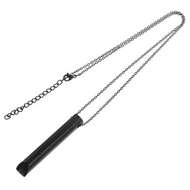 Ipetboom Meditation Necklace for Breathwork Mindfulness Stylish Whistle Pendant for and Relaxation Unique Design for Personal Expression for Yoga and Daily Use