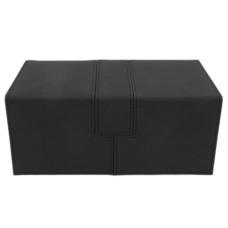 Card Deck Box with 3 Drawers Large Capacity Magnetic Closure