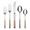 Cambridge Copper Ombre Kelvin Piece Flatware Set, 20 Count