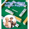 QANIUOS Mahjong Line Finder, 2 Pack Mahjong Rules Reader, Acrylic