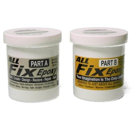 All-Fix Epoxy Putty 3 Pound Unit - 2 Pint Set - Underwater Epoxy Pool - All Fix by Cir-Cut Corporation - The All Purpose Epoxy Repair Material - Home - Jewelry Design - Arts & Crafts - 1001 Uses !