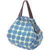 Marna S419C Shupatto Compact Bag, L, Dots, Instantly Foldable Eco