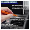 DUSCOKE 3PCS Plastic Scraper Tool - Multi-Purpose Non-Scratch Scrapers Cleaning