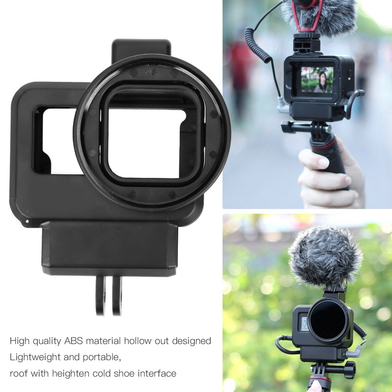 Ulanzi G8-9 Sports Camera Cage Protection Frame Vlog Extension Microphone