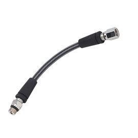 High Pressure Regulator Hose, Professional Carbon Fiber Woven Flexible Diving High Pressure Hose 7/16‑20UNF for Diving Gauges (15cm)
