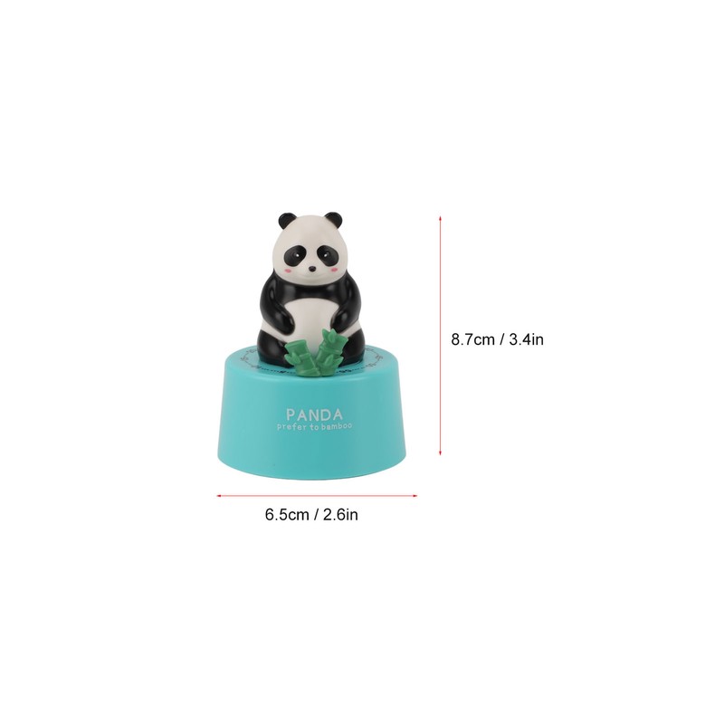 Mechanical Kitchen Timer Cute Animal Shape Magnetic Base Loud Alarm