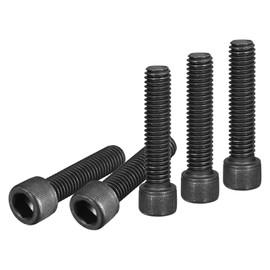 DTGN 3/8-16x1-3/4" Socket Head Cap Screws Bolts, 10Pcs 12.9 Grade Alloy Steel, Machine Hex Socket Screw, Hex Drive, Black Oxide Finish, UNC Coarse Thread Fully Threaded