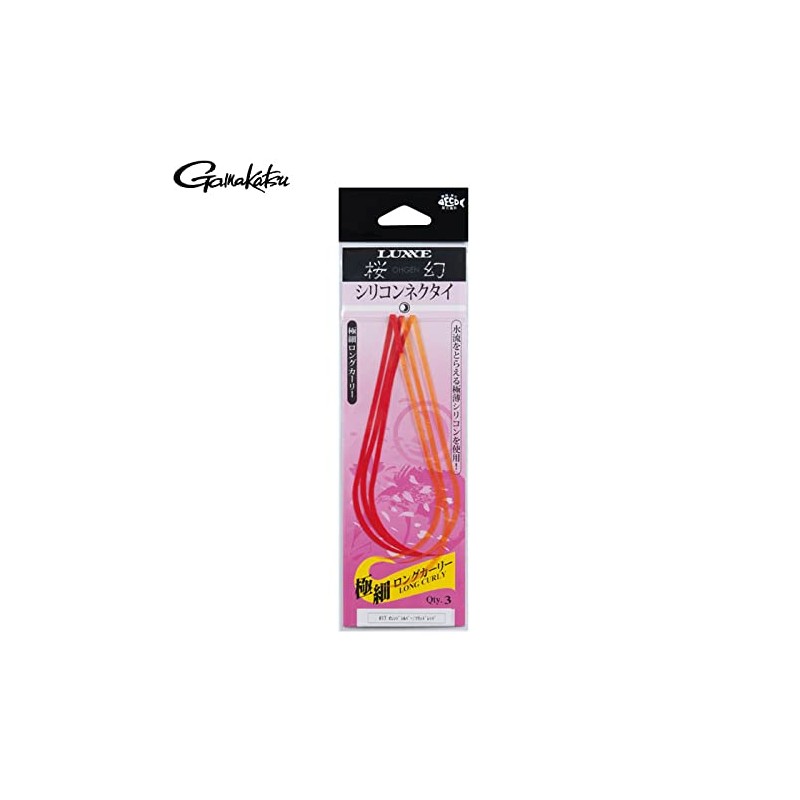 Gamakatsu Cherry Blossom Silicon Tie (Extra Fine Long Curly) #24