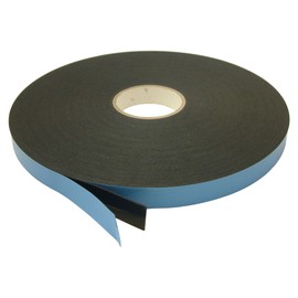 JVCC DC-WGT-01 Double Coated Window Glazing Tape: 1/16 in. thick x 1 in. x 50 yds. (Black)