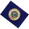 Minnesota State Flag Embroidered Emblem Iron On Sew On MN