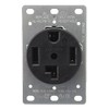 Leviton 4-Wire, 30-Amp, 250V Flush Mount Dryer Receptacle, 278-S00