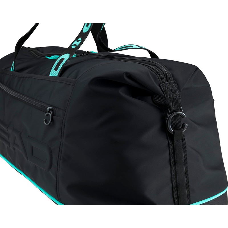 Head Unisex - Adult Coco Duffle Bag Tennis Bag, Black/Mint,