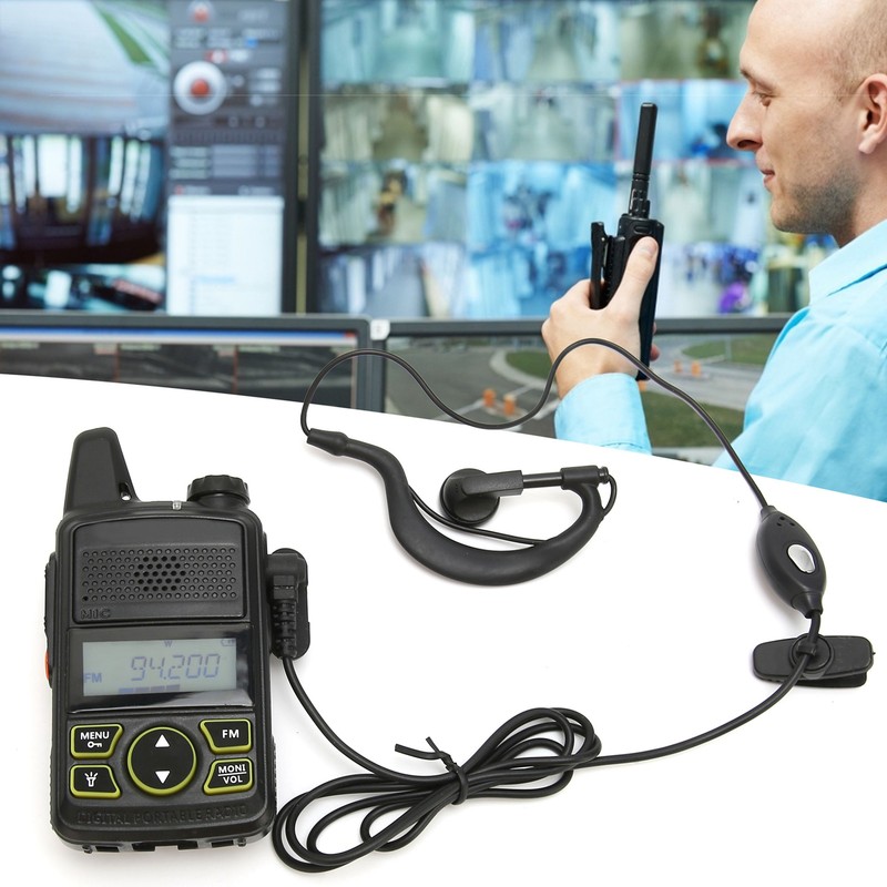 BFT1 WalkieTalkie UltraThin and Mini Handheld Rechargeable Civilian Radio WalkieTalkie