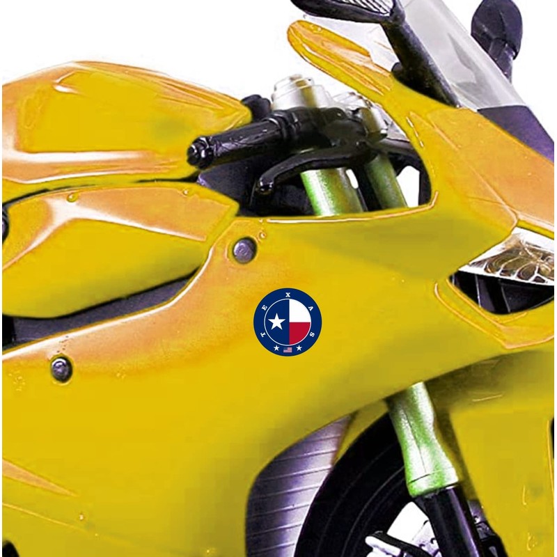 Daged Texas USA Sticker Map Sticker Sheet – Travel Sticker