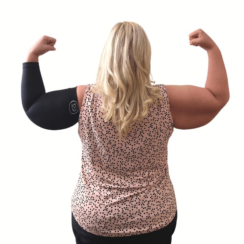 Dominion Active Plus Sized Compression Arm Sleeves 20-30 mmHg (1