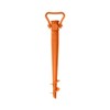 T CACHE Beach Umbrella Sand Anchor - Rust-Free, Sized for