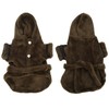Pet Bathrobe Warm Flannel Quick Drying Dog Hooded Bath Towel