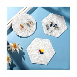 Nail Art Plate Design Tool Nails Decoration Manicure Stamp Sticker Kit Color Palette File Management Hexagon DC002097 / 네일 아트 판 디자인 도구 손톱 장식 매니큐어 스탬프 스티커 키트 컬러 팔레트 파일 관리 육각형 DC002097