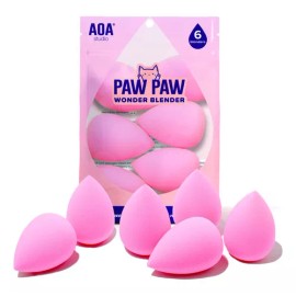 Aoa Studio Coleccion - Juego De 6 Esponjas De Maquillaje Sin