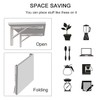 YUMORE 24" Folding Shelf Brackets, Max Load: 330lb Heavy Duty