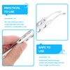 Baluue Titanium Alloy Eyelid Tweezers Gland Expressor Sturdy and Non-skid