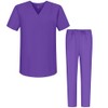 MISEMIYA Uniforms Unisex Medical Scrubs Set – Medical Uniform with
