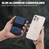 SEMORID Slim Aluminum Card Holder Wallet for Men, Durable Expandable