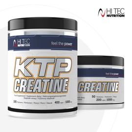 HI TEC NUTRITION KTP Creatine, Nahrungsergänzungsmittel, für Sportler, Ernährung, 200 kapseln