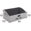 Geyecete dog toy basket Large dog toy bin dog toy