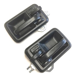 SUZUKI PARTS USA Door Handles/BEZELS/Passenger/Driver Sides (Black) - Samurai '85-'93