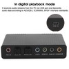 External Sound Card for Laptop, DM HD10 Aluminium Sound Card