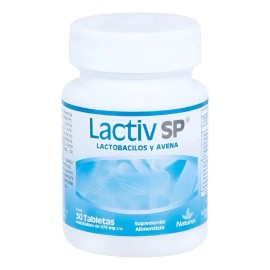 Lactiv Lactobacilos Avena Tabletas Naturex