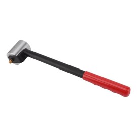 Jeanoko 1 Rodillo de Costura para Pintado con Largo Recto, Rodillo de Costura para Acolchar, Herramienta de Rodillo de Presión de Metal para Techos de PVC, Membrana de