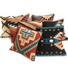 Southwestern Handwoven Wool Pillow Covers- Assorted Colors- 18 X 18