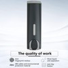 Soap Dispenser Shower Gel Shampoo Conditioner ABS Wall Mount 350ml