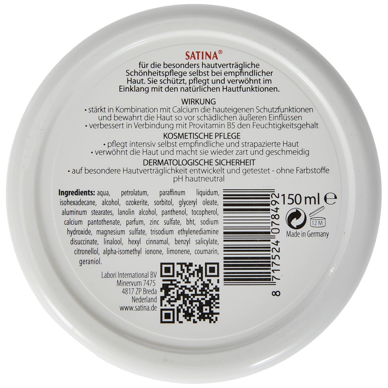 Satina Cream 150 ml