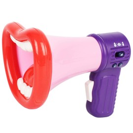 Boosns Novelty toys for children Creative voice changer Horn toyparty gift (Red)