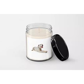 SpreadPassion Dogo Argentino Candle - Soy Wax Candle - Hand Poured Candle