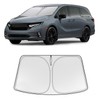 Foldable Sun Shade WODSTA Full Coverage Windshield Sunshade Compatible with