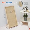 PETKARAY Cat Scratcher, Cat Sisal Scratching Ramp, L Shape Cat