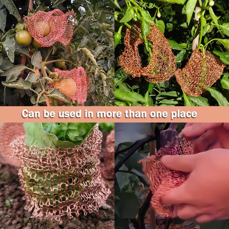 Copper Wool Mouse Blocker - Sturdy Pure Copper Mesh, 4"