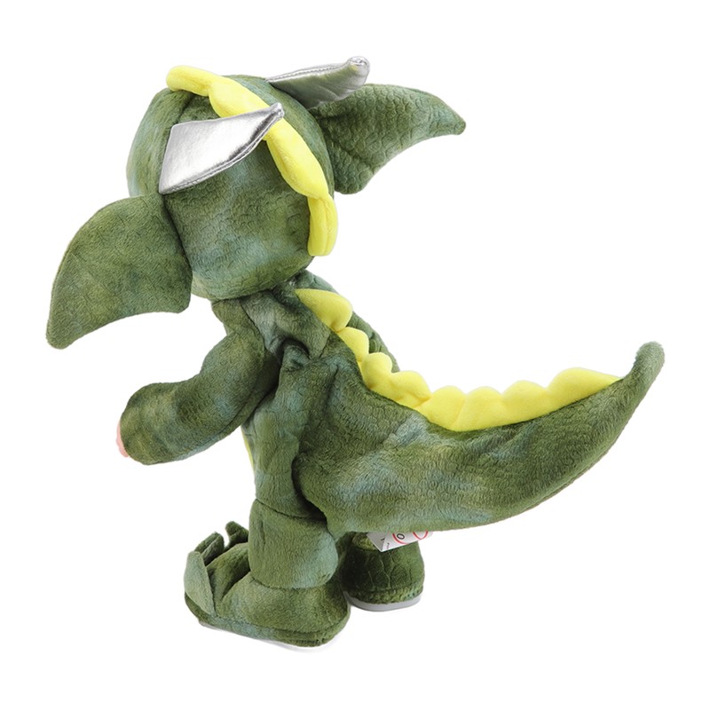Dinosaur Baby Doll Mobile Singing Tail Wagging Soft Plastic Simulation