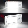 KATUR 2 x Error White 6000K 18 LED Car License
