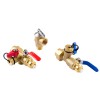 3/4 Inch Tankless Water Heater Service Valve Kit 2PCS 3/4\"