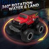 STEMTRON 1:20 RC Monster Truck, Amphibious Remote Control Car, IPX7