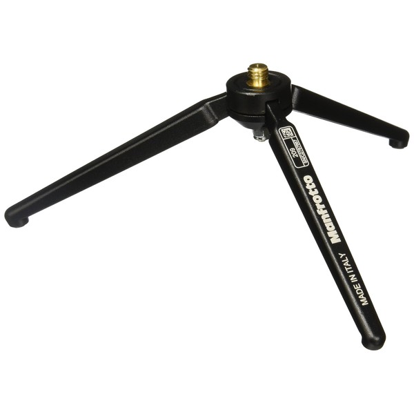Manfrotto 209 Tischstativ ohne Kopf – ersetzt 3007, schwarz